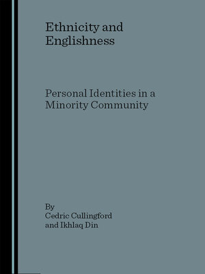 cover image of Ethnicity and Englishness